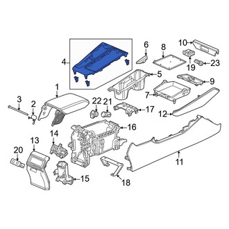 Honda OE - Automatic Transmission Shift Cover Plate