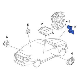 Honda OE - Front Left Air Bag Impact Sensor