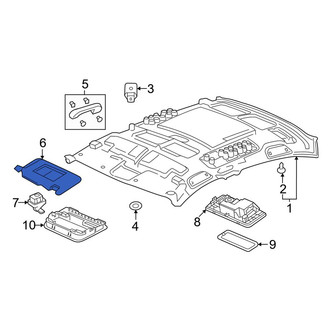 Honda OE - Left Sun Visor