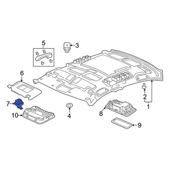 Honda OE - Sun Visor Holder