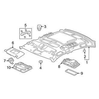 Honda OE - Roof - Interior Trim (W/O Sunroof)