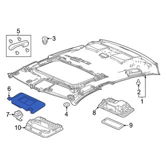 Honda OE - Left Sun Visor