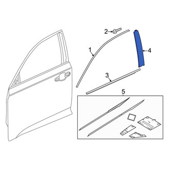 Honda OE - Front Right Door Applique