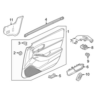Honda OE - Front Door - Interior Trim