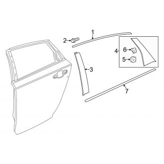 2025 Honda Accord Door Moldings - Side, Edge, Belt | CARiD
