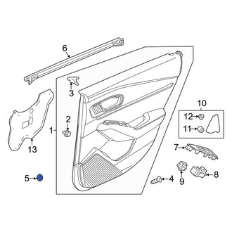Honda OE - Door Interior Trim Panel Grommet