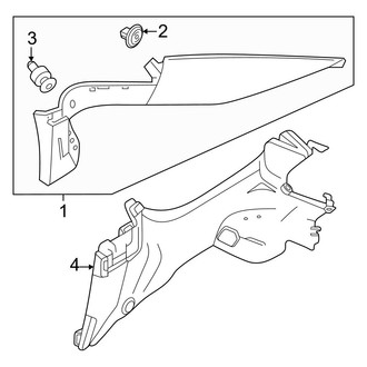 Honda OE - Quarter Panel - Interior Trim