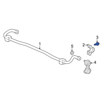 Honda OE - Suspension Stabilizer Bar Bracket Bolt