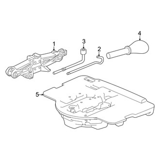 Honda OE - Rear Body & Floor - Jack & Components