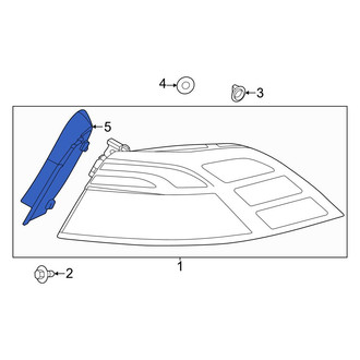Honda OE - Rear Left Tail Light Cover