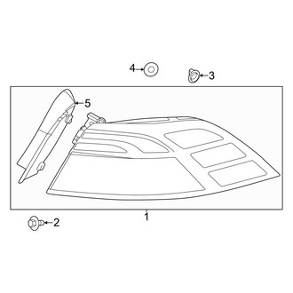 Honda OE - Rear Lamps - Tail Lamps
