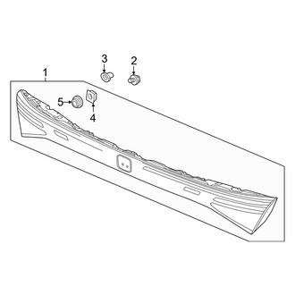 Honda OE - Rear Lamps - Backup Lamps