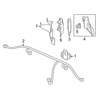 Honda OE - Rear Bumper - Electrical Components