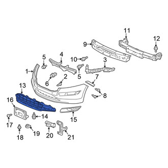 Honda OE - Front Lower Grille