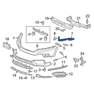 Honda OE - Front Right Headlight Bracket