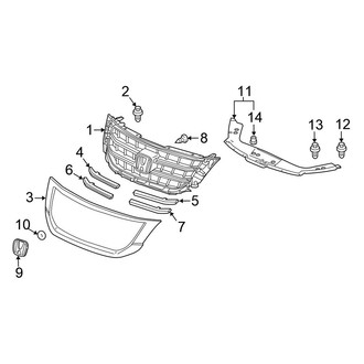 Honda OE - Grille & Components