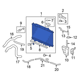 Honda OE - Radiator