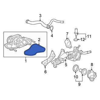 Honda OE - Engine Water Pump Gasket