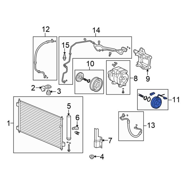 A/C Compressor Clutch Coil