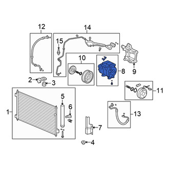 Honda OE - A/C Compressor