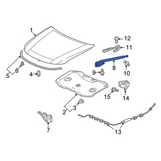 Honda OE - Hood Lift Support
