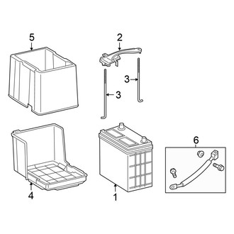 Honda OE - Electrical - Battery (2.4L)
