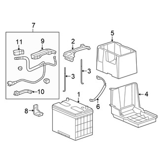 Honda OE - Electrical - Battery (3.5L)