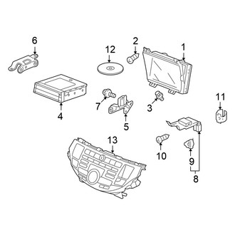 Honda OE - Electrical - Navigation System Components