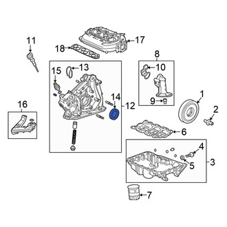 Honda OE - Front Engine Crankshaft Seal