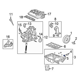 Honda OE - Engine Oil Drain Plug Gasket