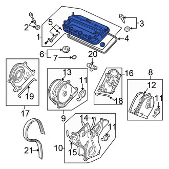 Honda OE - Front Engine Valve Cover