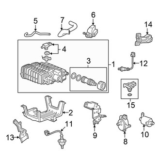 Honda OE - Emission System - Emission Components (2.4L)