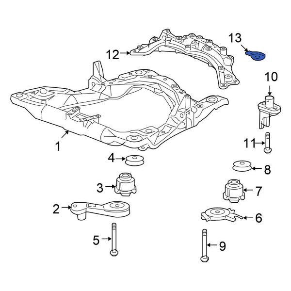 Engine Cradle Bracket