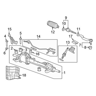 Honda OE - Steering Gear & Linkage (Electric)