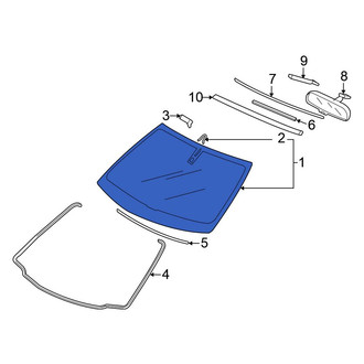 Honda OE - Front Windshield