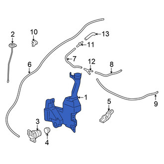 Honda OE - Washer Fluid Reservoir