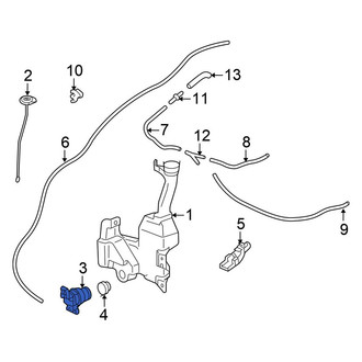 Honda OE - Windshield Washer Pump
