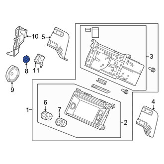 Honda OE - Front Outer Speaker