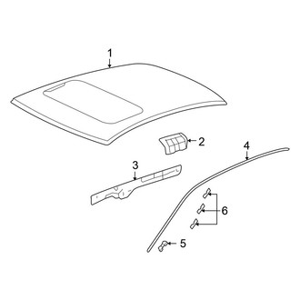 Honda OE - Roof - Exterior Trim
