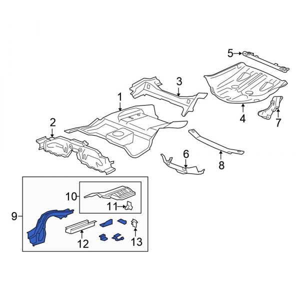 Frame Side Member Assembly