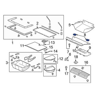 Honda OE - Rear Tie Down Hook