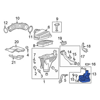 Honda OE - Engine Air Intake Resonator
