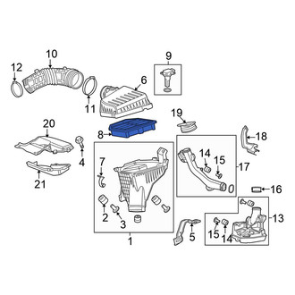 Honda OE - Engine Air Filter