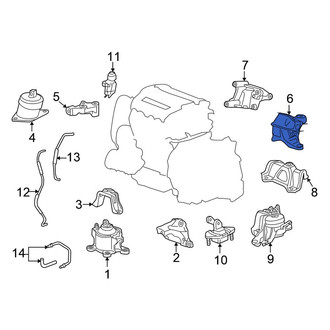 Honda OE - Rear Engine Mount