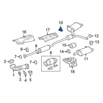 Honda OE - Exhaust System Hanger