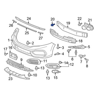 Honda OE - Body A-Pillar Bolt