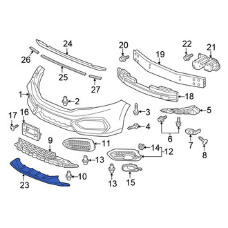 Honda OE - Rear Valance Panel