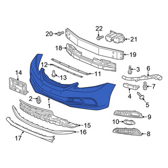 Honda OE - Front Bumper Cover