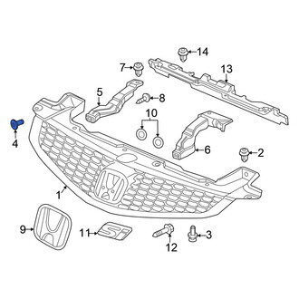 Honda OE - Bumper Corner Cover Bolt
