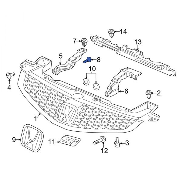 Grille Screw